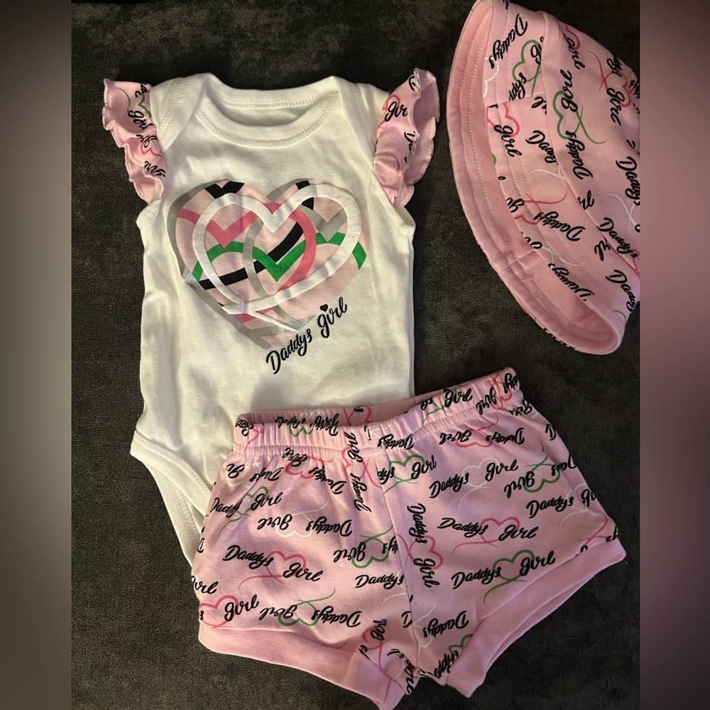 Baby girl Daddys little girl outfit